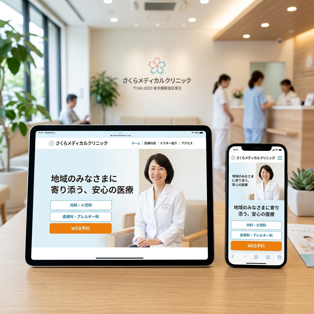クリニックサイトの実績