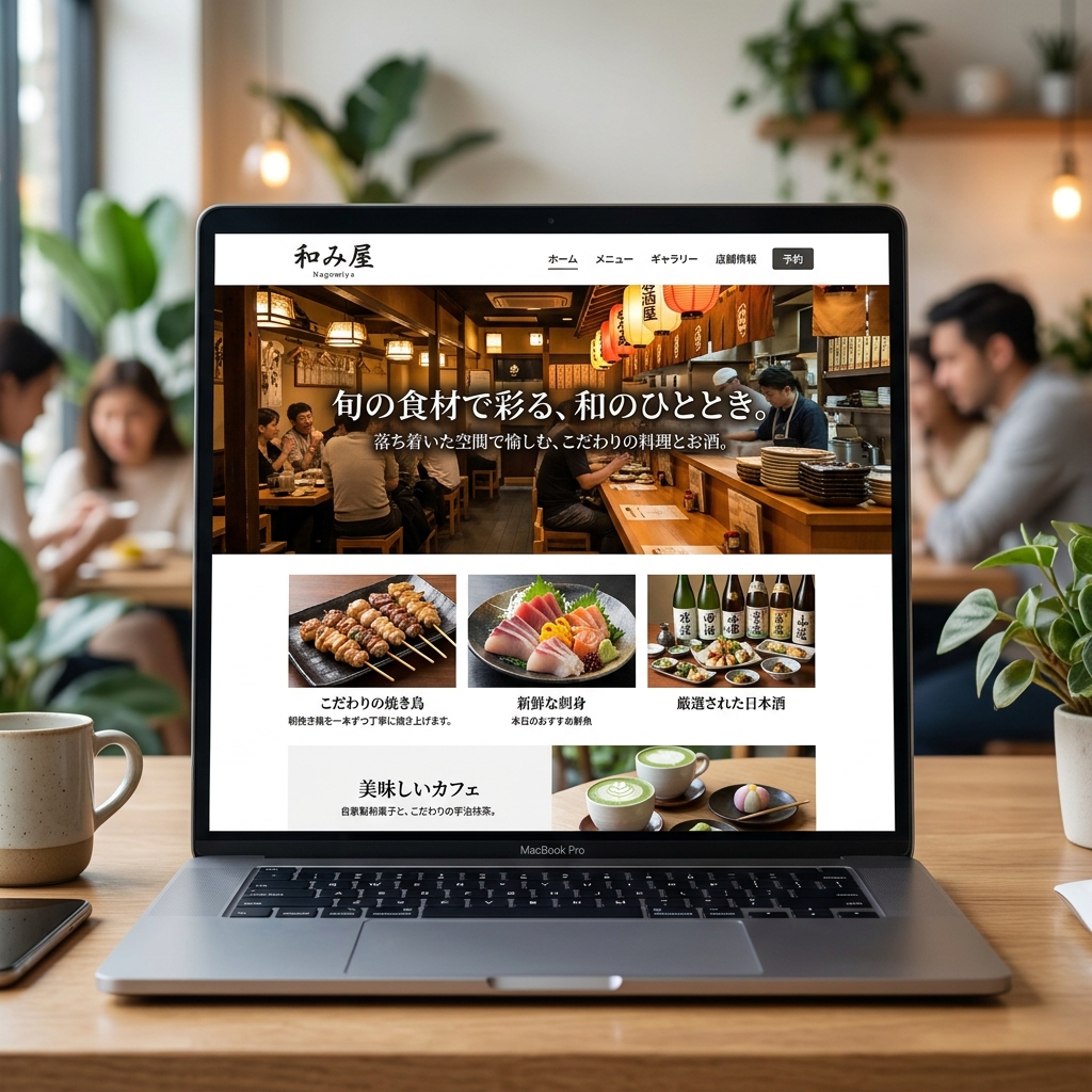 カフェ・飲食店サイトの実績