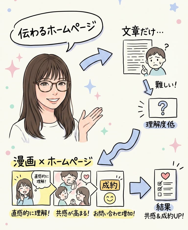 伝わるホームページの秘密